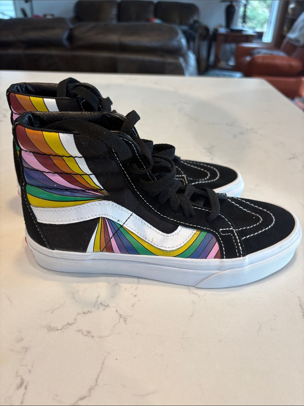 NWOT Vans Sk8-Hi‎ Reissue 'Refract - White' High Tops Unisex